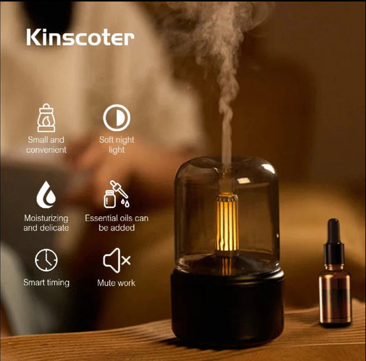 Dyfuzor aromaterapeutyczny USB, nawilżacz powietrza